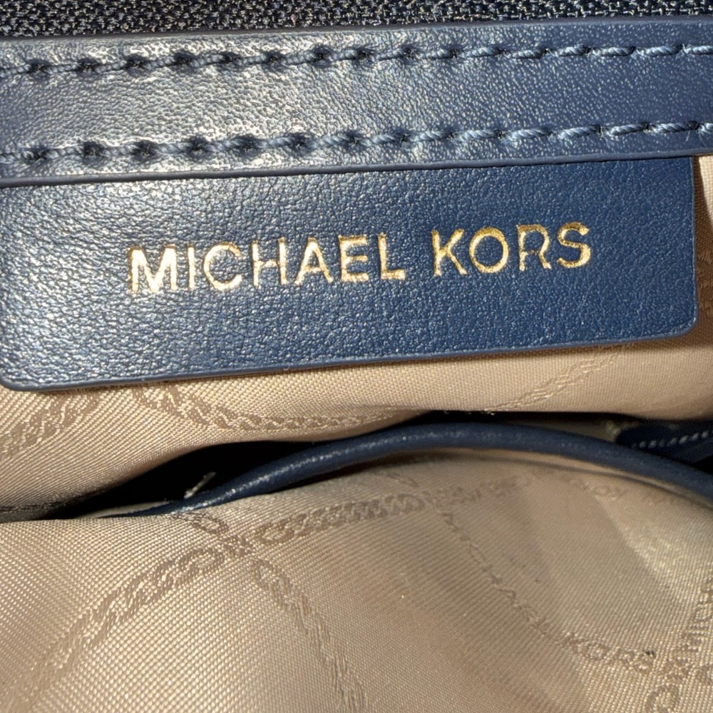 Michael Kors Patchwork Denim Backpack - image 8
